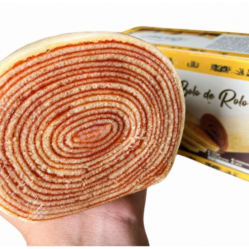 Bolo de Rolo tradicional do nordeste Pernambuco