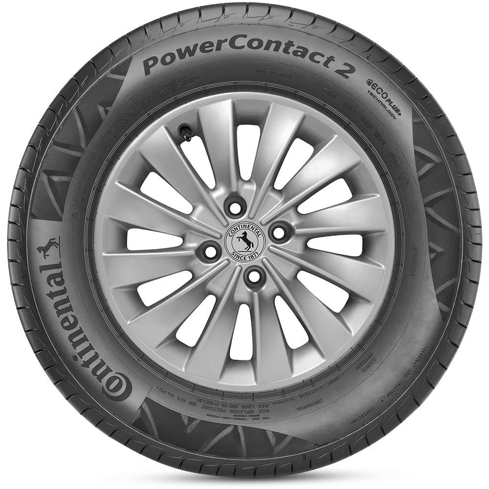 Kit 2 Pneu Continental Aro 14 175/70r14 84t Powercontact 2 · foto 2