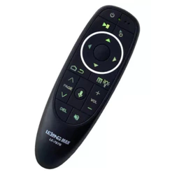 Controle Remoto 2.4G Air Mouse Giroscopio com Comando de Voz LE-7676