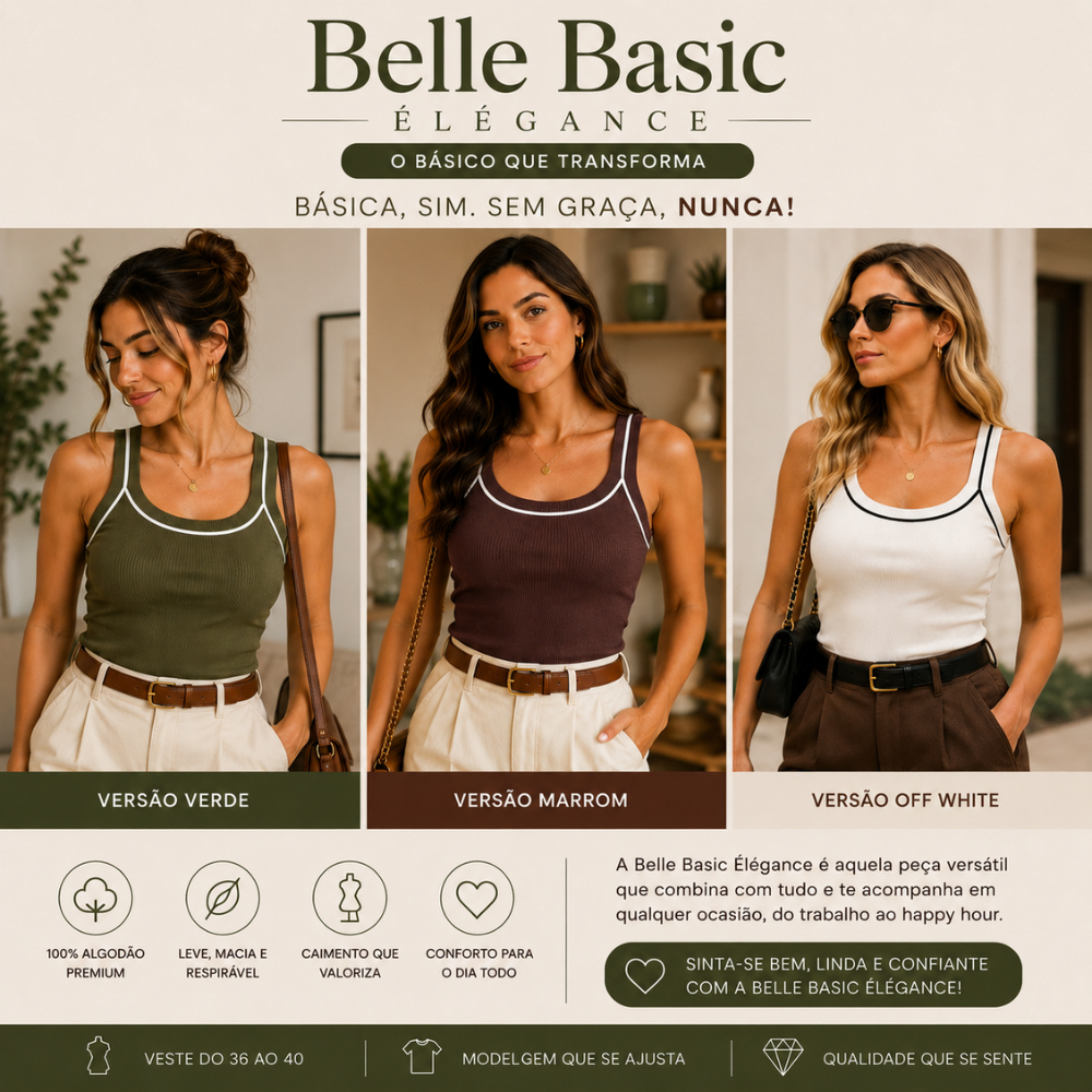 Blusa Alcinha Canelada Feminina Alcinha Regata Básica Premium Casual Confortável Moda Verão