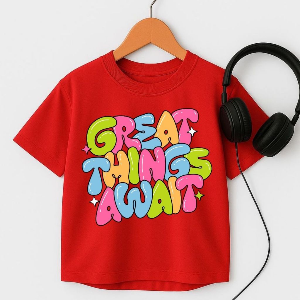 Camiseta Feminina Infantil Oversized T-shirt Manga Curta Estampas Exclusivas Promoção 100% Algodão Lançamento 4 ao 16