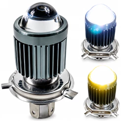 Lampada H4 Motos Carros 6500k 1500 Lumens Farol Alto Branco Farol Baixo Amarelo