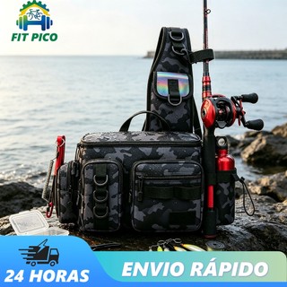 Bolsa de Ombro para Vara de Pesca, Bolsa de Armazenamento Portátil, Equipamento para Esportes ao Ar Livre