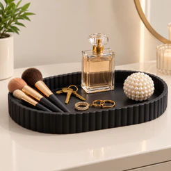 Bandeja Decorativa Minimalista porta chaves joias Organizador de Mesa sala banheiro quarto cozinha