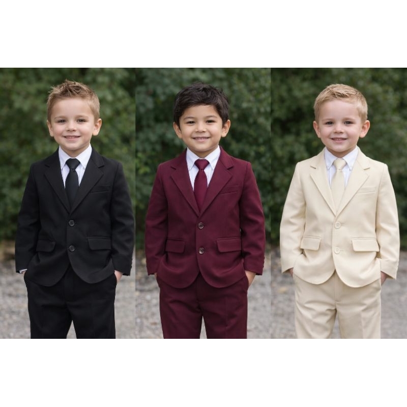 blazer infantil menino 3 cores disponíveis em alfaiataria Premium