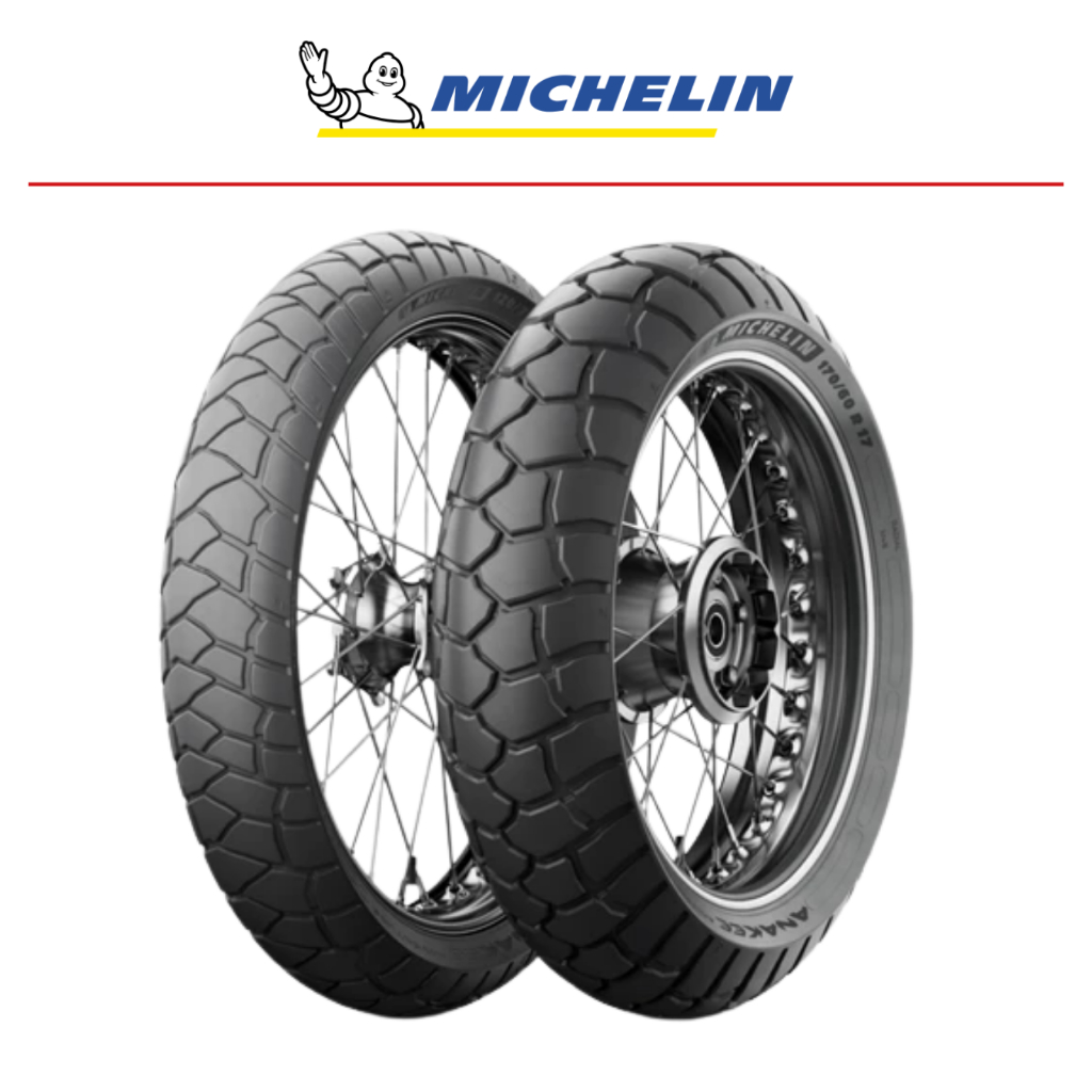 Imagem de Par Pneu Moto Michelin 90/90-21 + 150/70-17 Anakee Adventure Big Trail Tiger 800