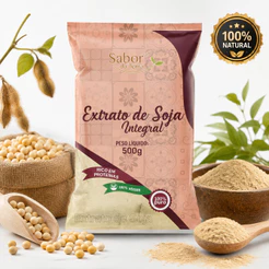 Extrato de Soja Integral Puro | Sem Sabor | Rico em Proteínas | 100% Vegano | Amor da Terra