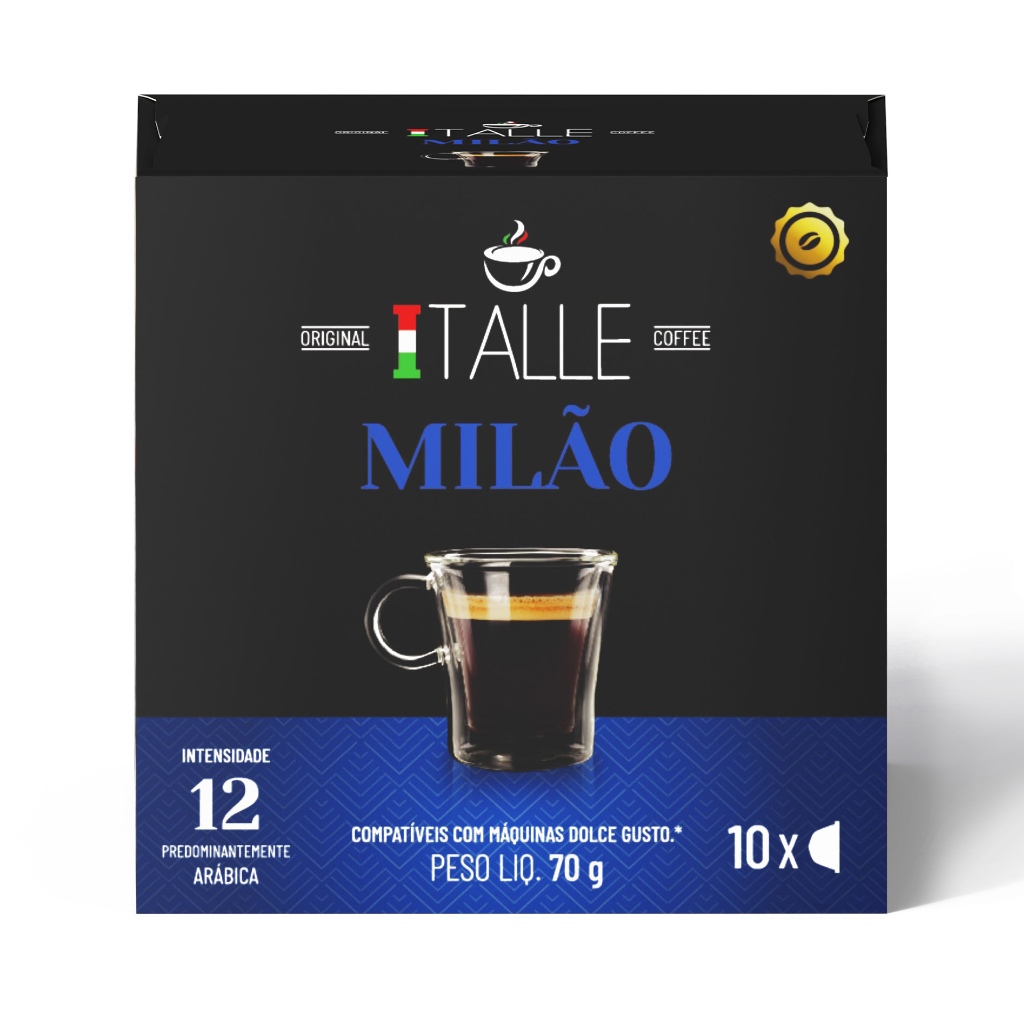 Cafe Capsula Dolce Gusto Milao Cafe Italle 1 Und