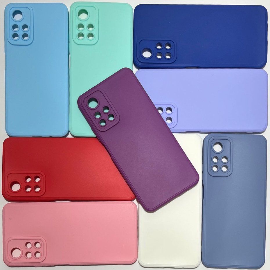 Capa Xiaomi Poco M4 Pro 5G Silicone Proteção de Câmera Interior Aveludado Macia TPU Premium