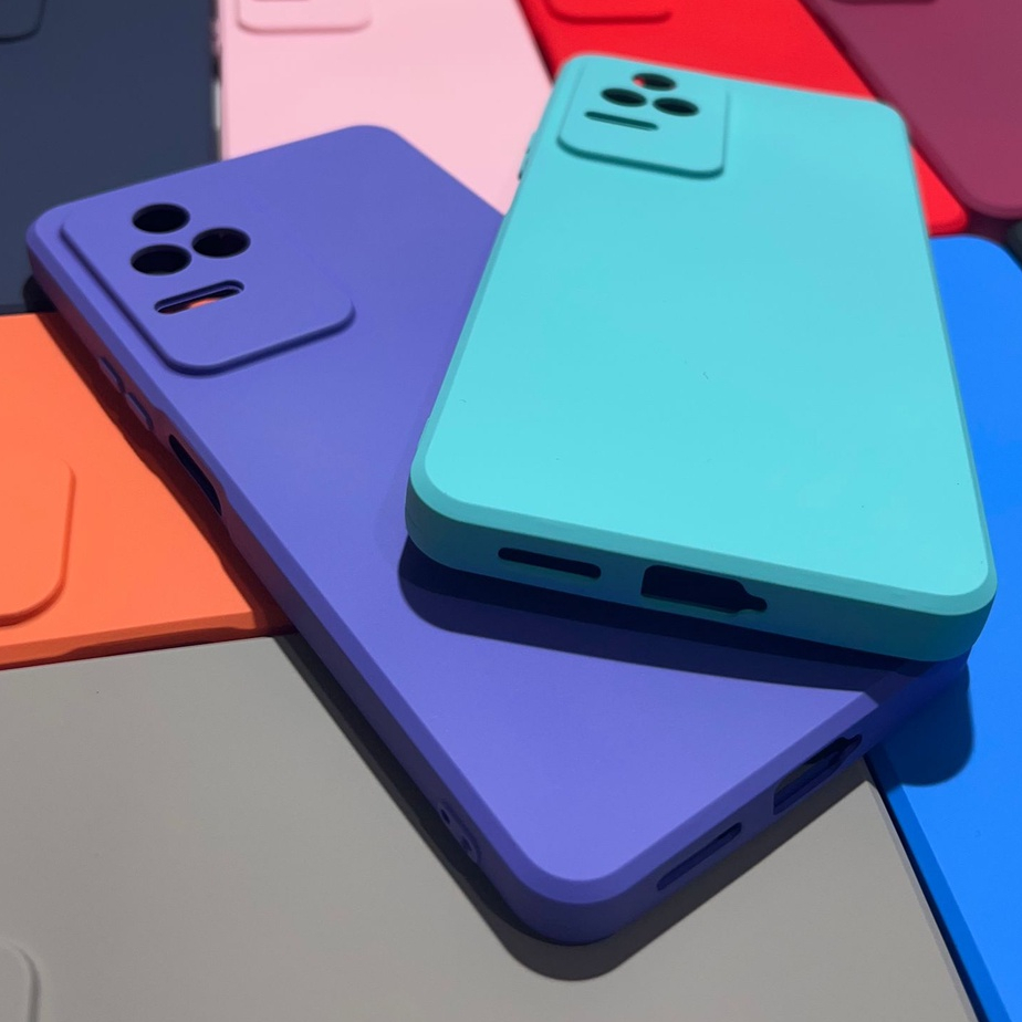 Capa para Xiaomi Redmi K50 Silicone com Proteção de Câmera Interior Aveludado Macia TPU Premium