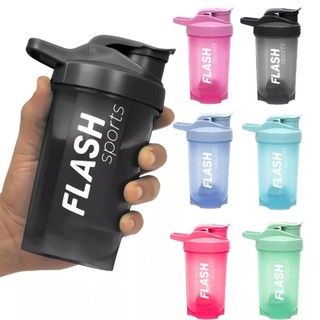 Garrafa Coqueteleira Academia 500ml Shaker Shakeira c/ Esfera Batedora Portátil