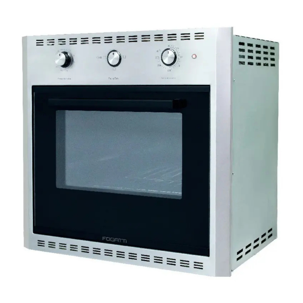 Imagem FORNO ELÉTRICO DE EMBUTIR FOGATTI E60 INOX 60L 127V