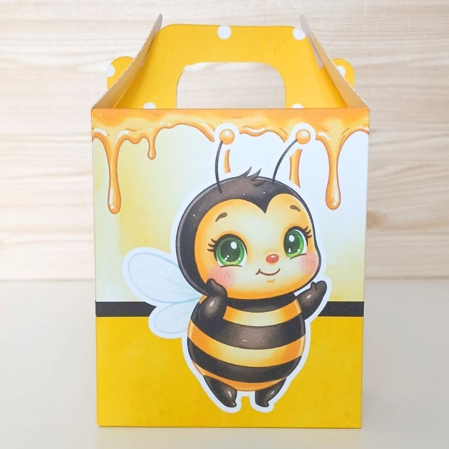 Caixa Maleta Personalizada Abelhinha Personalizada / Lembrancinha Festa Infantil / Aniversário