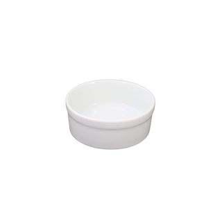 Comedouro Bebedouro de Porcelana 2ª Linha Gato Cachorro 600ml Branco Liso
