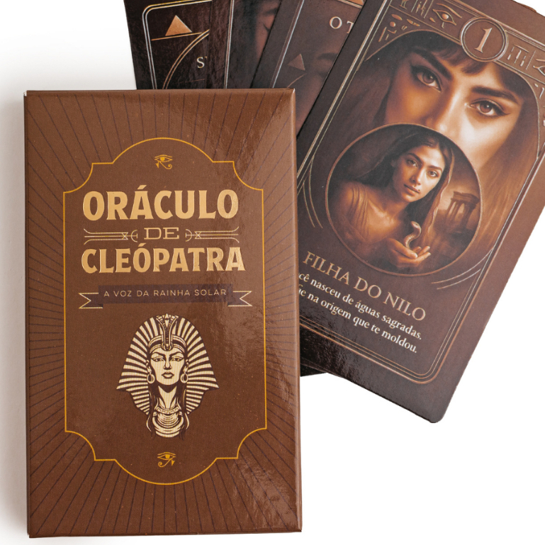 Oráculo de Cleópatra 36 Cartas com Manual
