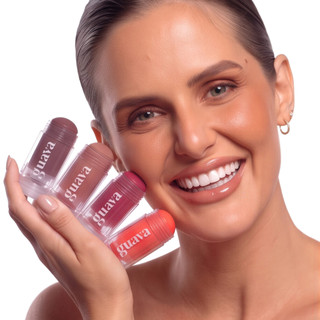 Blush Multistick 4 em 1 GuavaSkin Batom Sombra Bronzer Multifuncional