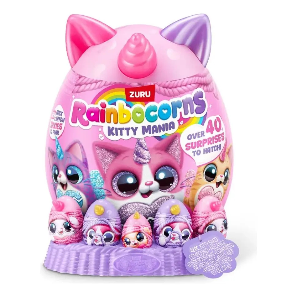 Rainbocorns Kitty Mania Zuru Grande +40 Surpresas - Fun F0260-5