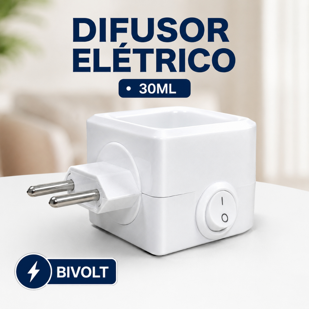 Difusor Eletrico De Ambientes Bivolt 30 ml
