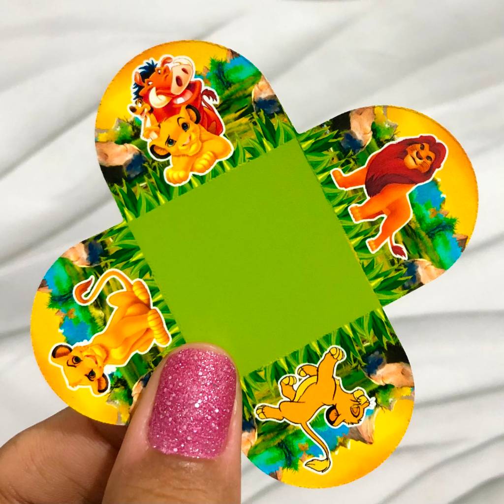 Forminha para Doces Rei Leão | Porta Brigadeiro e Beijinho | Personalizado Festa Infantil