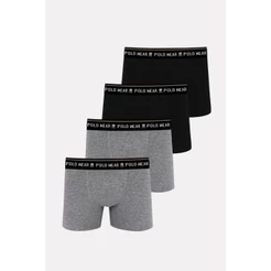 Kit 4 Cuecas Algodão Premium Polo Wear Sortido