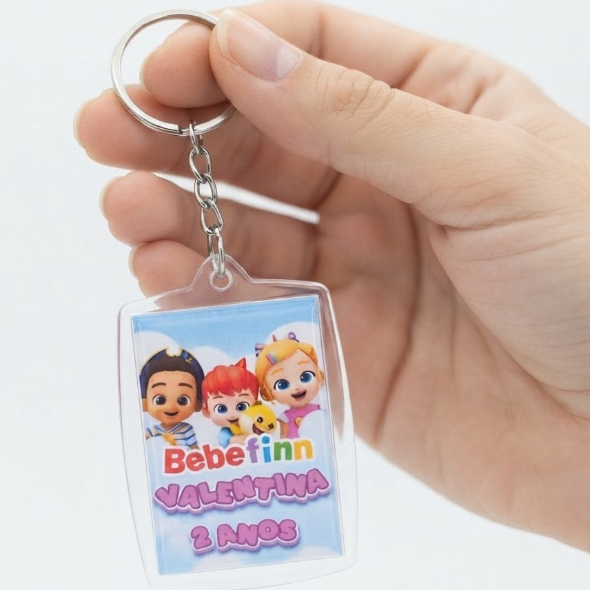 Chaveirinho Acrílico Personalizado , Lembrancinhas, Aniversário, Mesversário, Chá de bebê