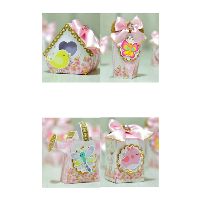 Kit festa infantil PEGUE E MONTE - Tena Jardim encantado - Aniversário infantil - Lembrancinha personalizada.