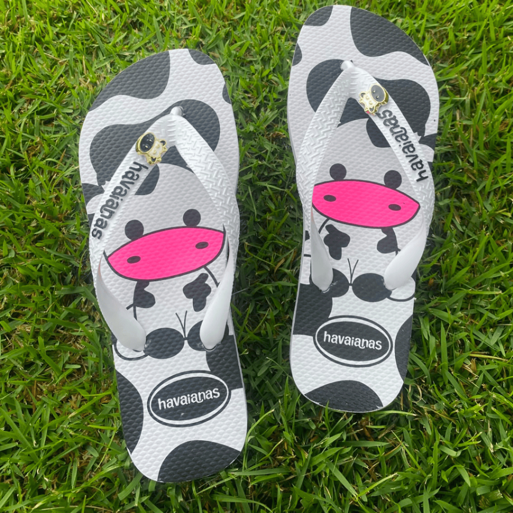 Chinelo Feminino Estampado Confortável Casual Antiderrapante Modelos Divertidos