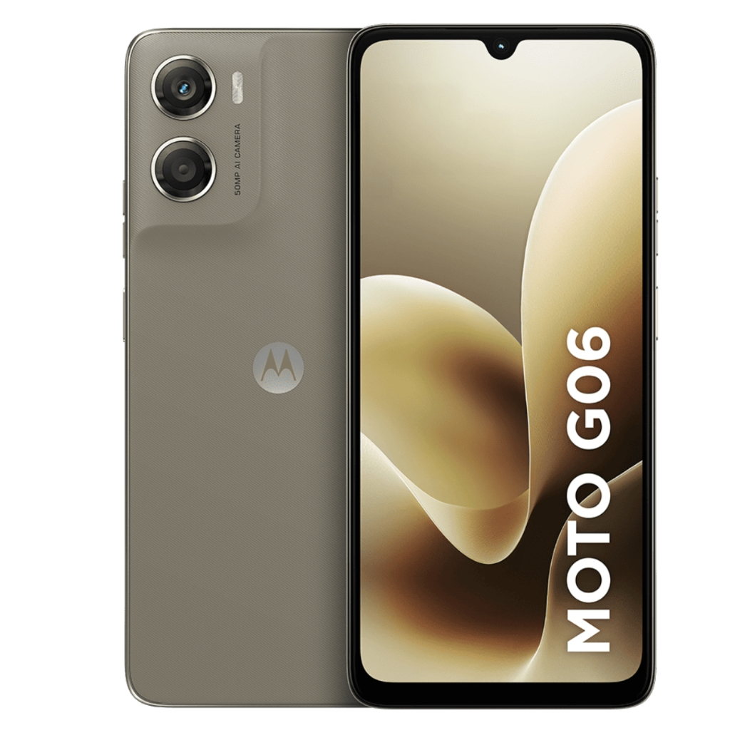 Smartphone Motorola Moto G06 4G 256GB 4GB RAM 6.9 Pol 120Hz Camera 50MP Bege