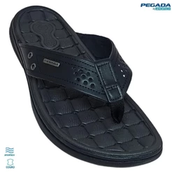 Chinelo Pegada Masculino Couro Anilina Amortech