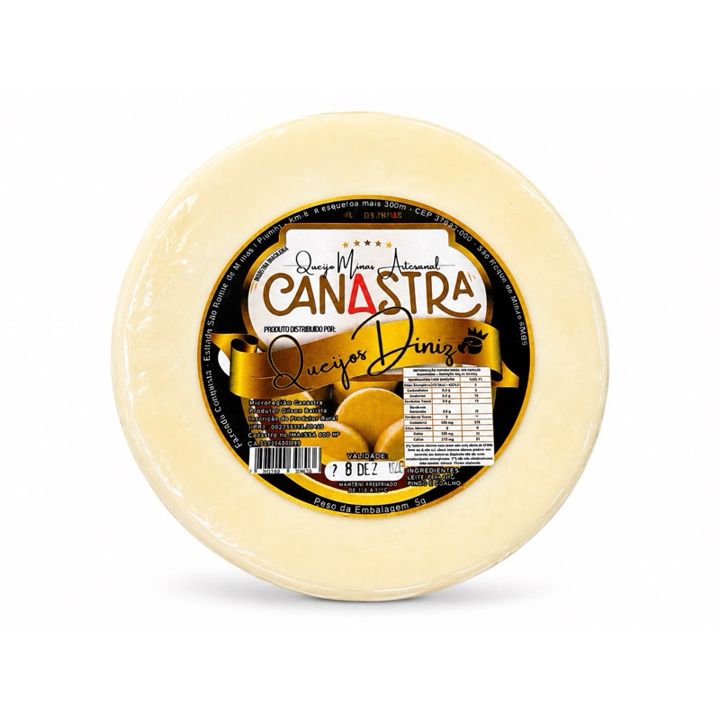 Queijo meia cura  canastra 1kg / artesanal