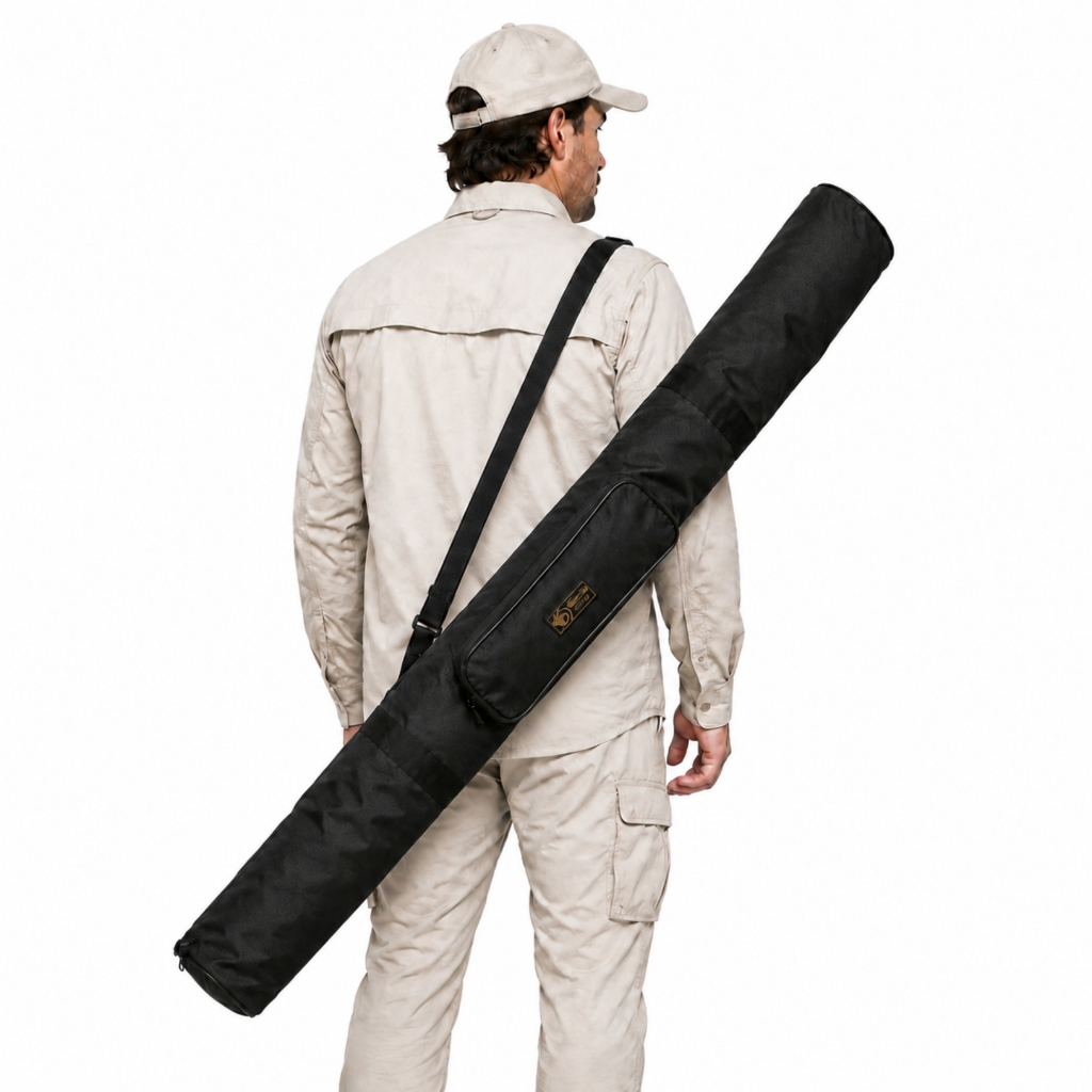 Capa Bolsa Para Vara de Pesca 1,40m Com Bolso Externo