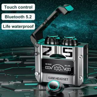 Novo  M25 Fone De Ouvido bluetooth 5.3 Sem Fio À Prova D'água 9D Stereo Sports Earbuds LED Microphoe