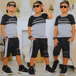 Roupa Masculino Infantil Menino Verão Lançamento Veste 2 ao 14 anos