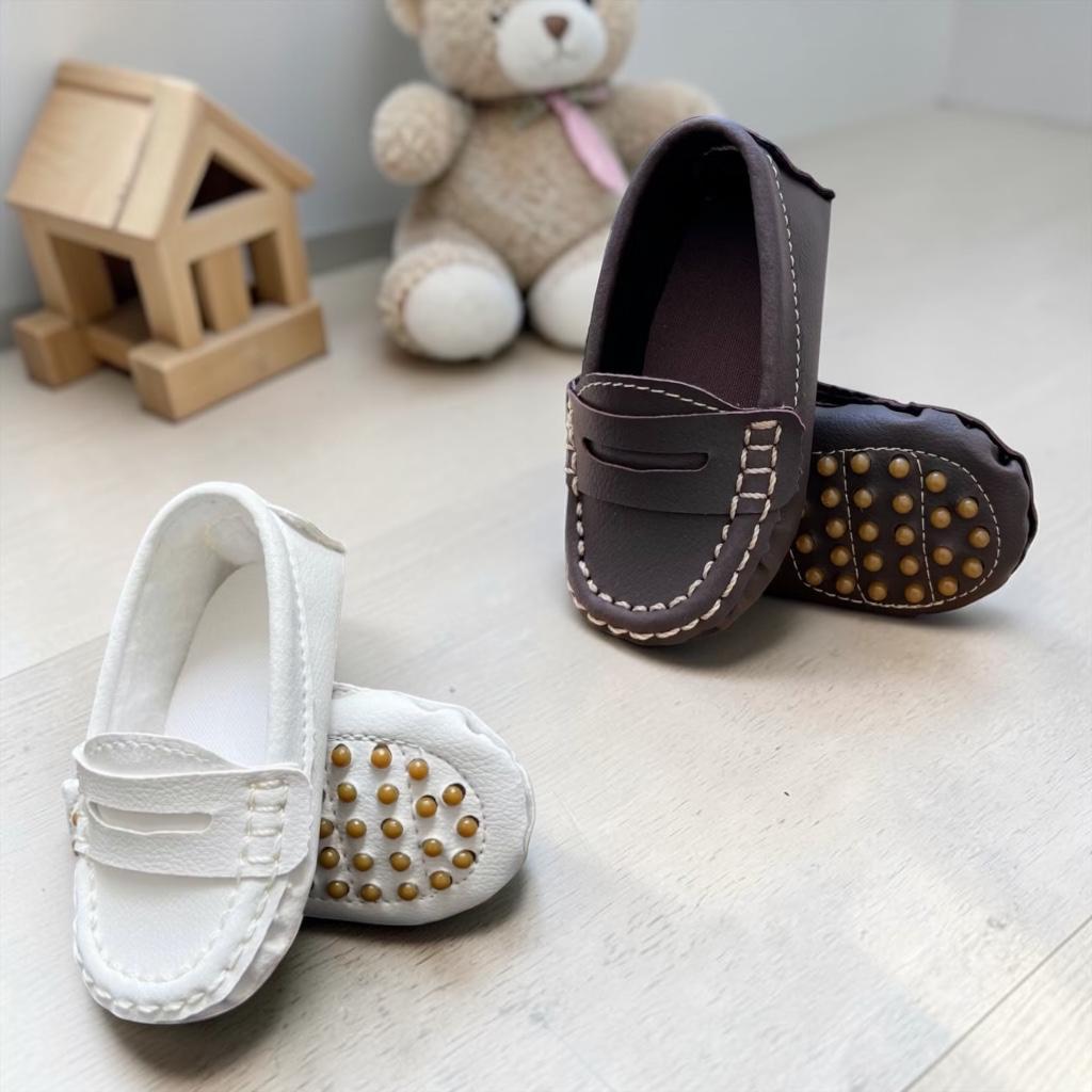 KIT 2 PARES  Mocassim Infantil Social Masculino com Palmilha Anatômica Confortável para Meninos Dia a Dia
