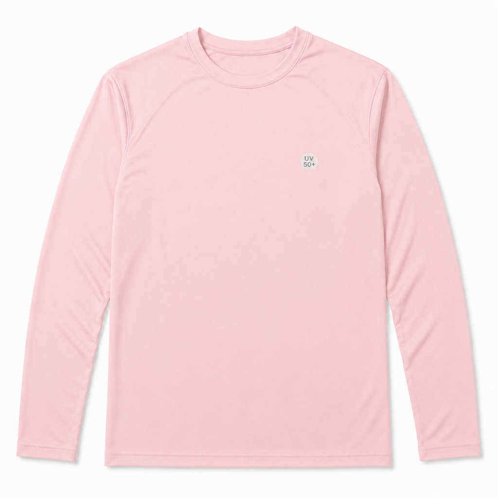 Camiseta Plus Size Feminina UV 50+ Manga Longa Proteção Solar Térmica Segunda Pele Dry Fit Praia Academia