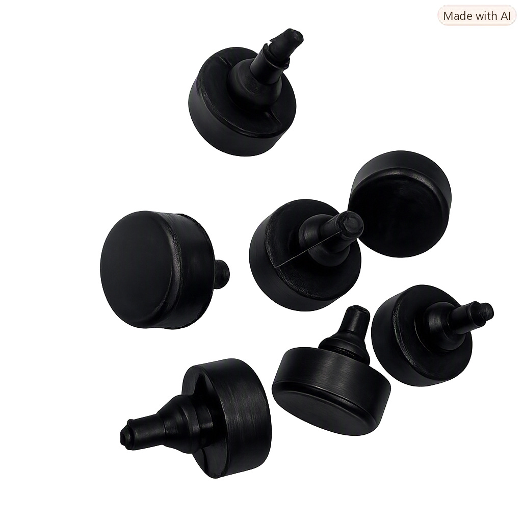 2 boracha do cavalete central titan150 04-14 titan200 fan125 fan150 e 160