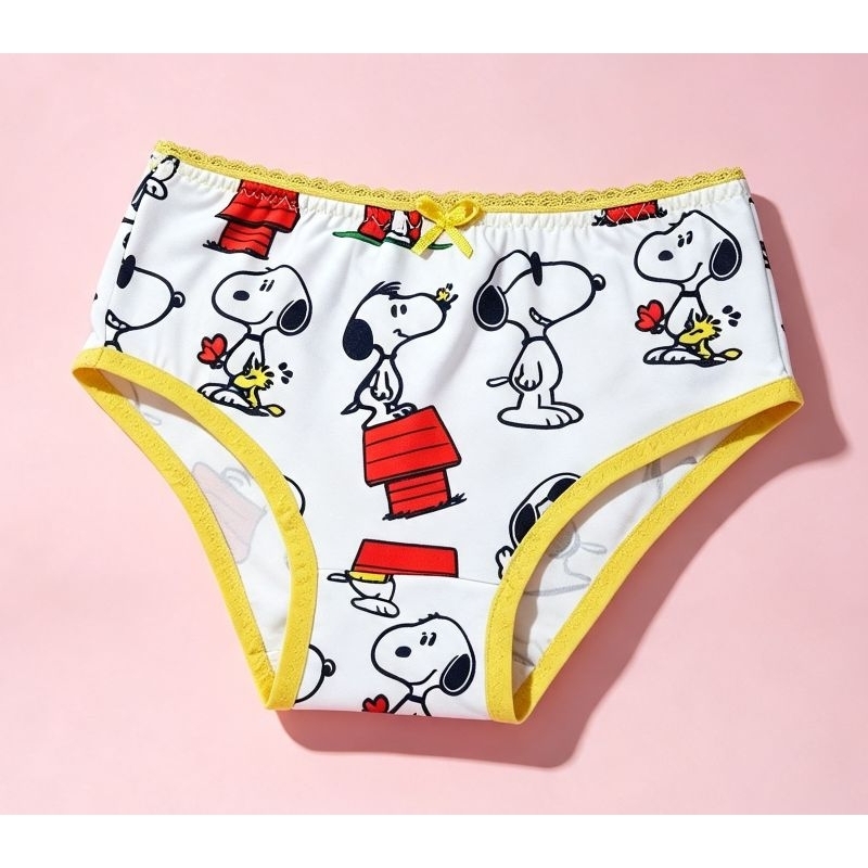 Kit 5 Calcinha Estampadas Menina Infantil Calçola forro algodão Sortidas Feminina