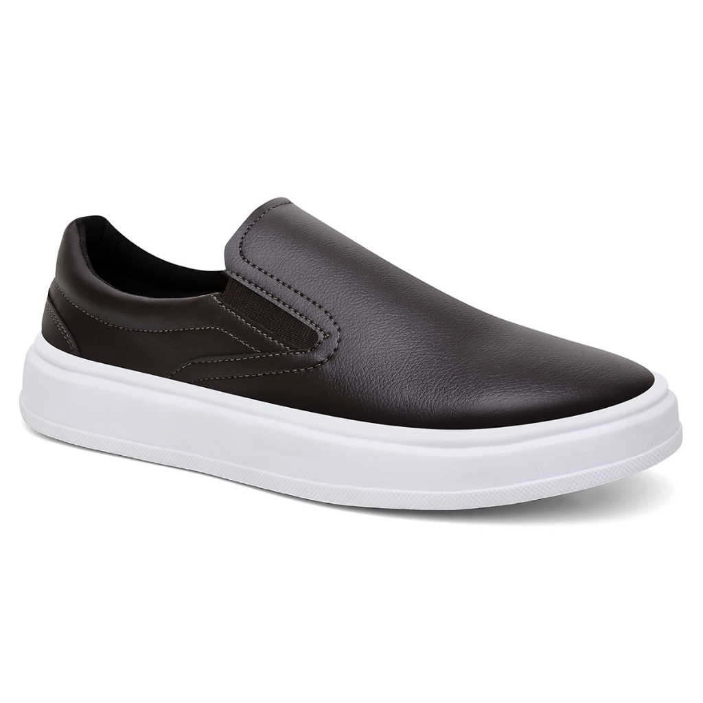 Sapato Masculino Slip On Sem Cadarço Casual Elegante Confortável Dia a Dia Slipper — imagem 2 de 2