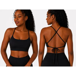 Top Cropped Feminino Suplex Alça Fina Forrado Sem Bojo Caminhada