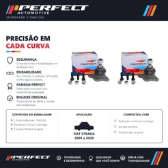 Par Pivo Inferior FIAT STRADA 2003 a 2020 Perfect