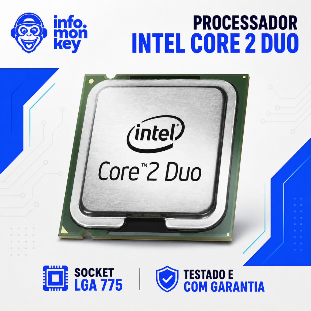 PROCESSADOR CORE 2 DUO LGA 775 LEIA DESCRÇÃO ABAIXO