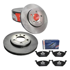 Par Disco E Pastilha Freio Dianteira AUDI A3 1.6 2001 2002 2003 2004 2005 2006 Trw Bosch