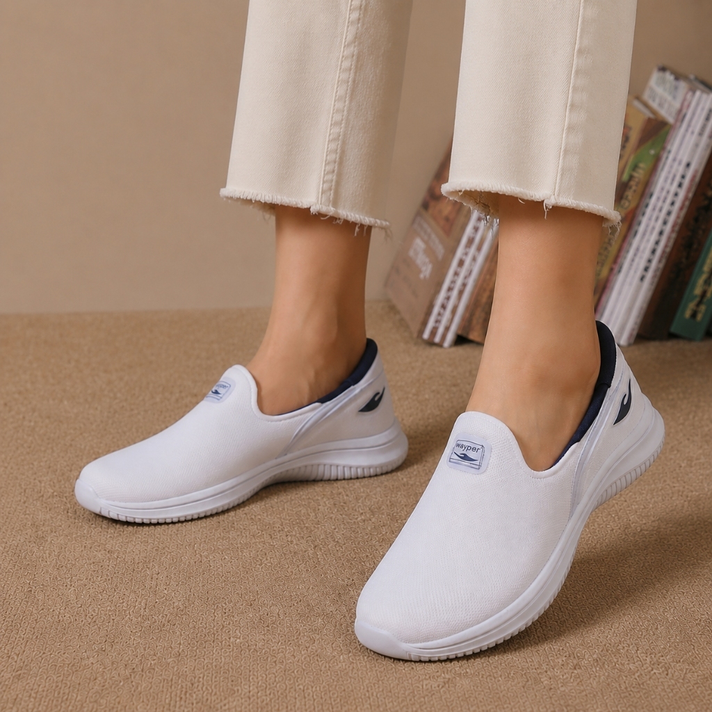 Tênis Sapatilha Feminina Ortopédica em Gel  Super Conforto Envio Já