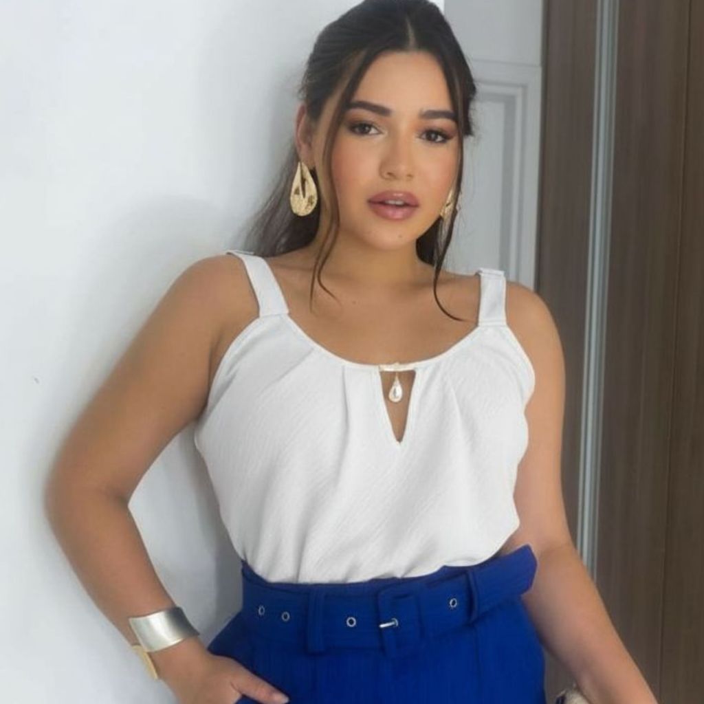 Blusa Feminina  Regata Alça Regulável Blusinha Confortável Elegante  Alcinha ENTREGA RAPIDA