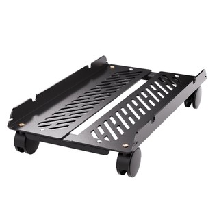 Suporte para CPU com Rodízios 360° – Ajustável de 24 a 28cm, Suporta até 20kg Elevado 9,5cm do Chão