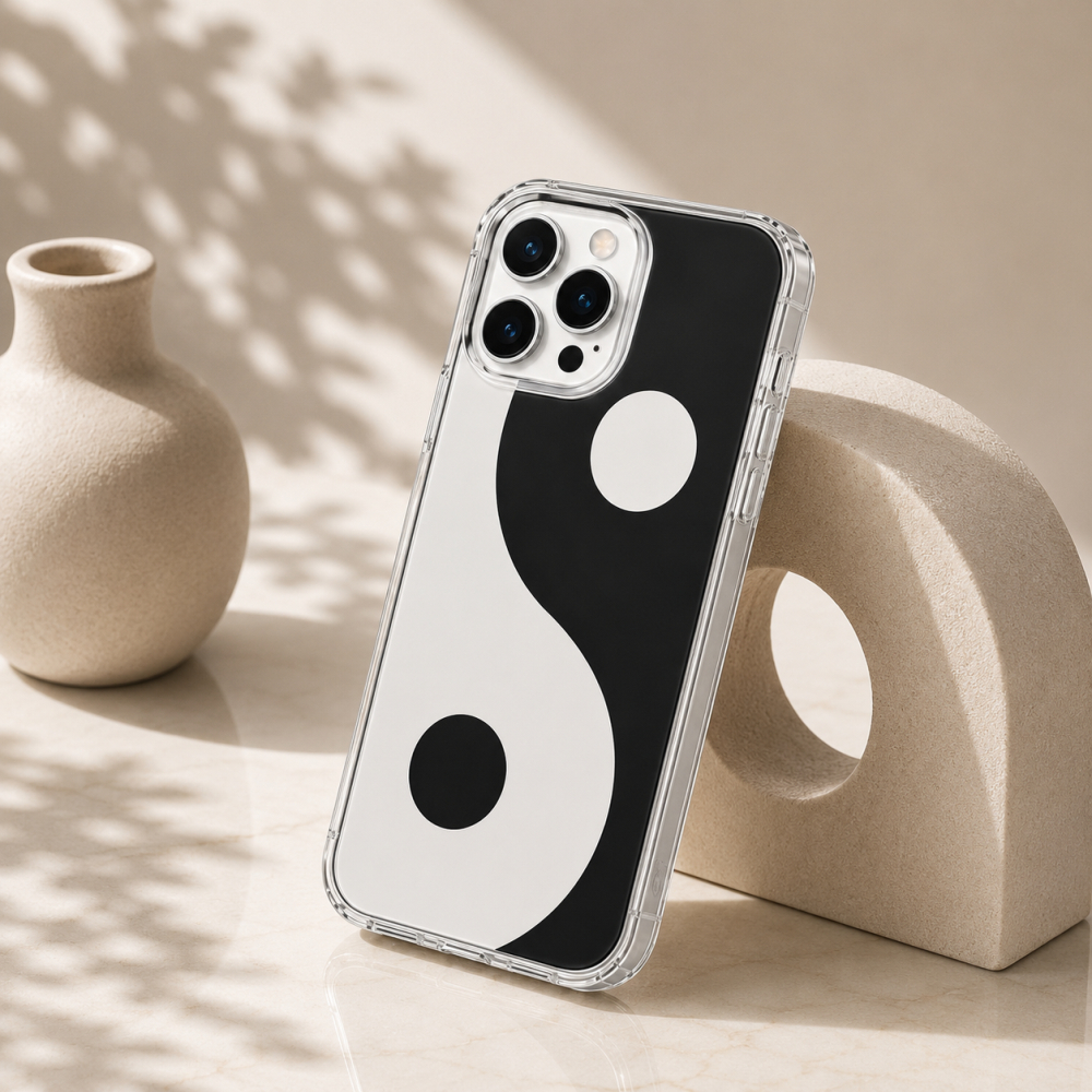 Capinha Fashion Anti Impacto Yin Yang - disponível para iPhone, Samsung, Motorola e Xiaomi