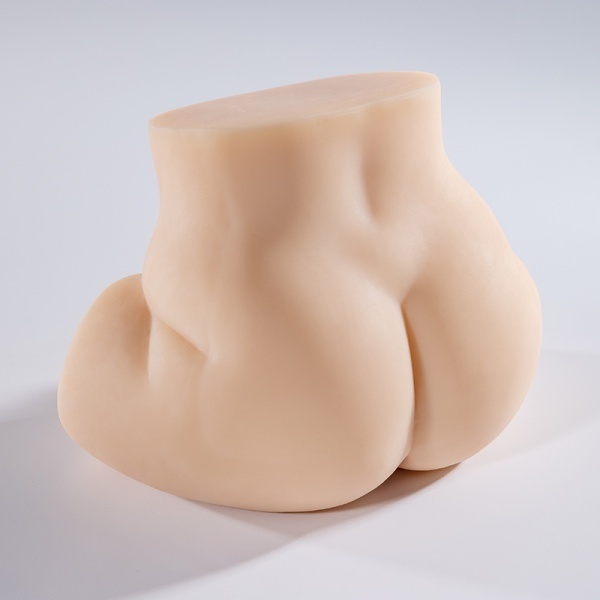 Masturbador Masculino Bunda Realista Compacta TPE 2 Canais