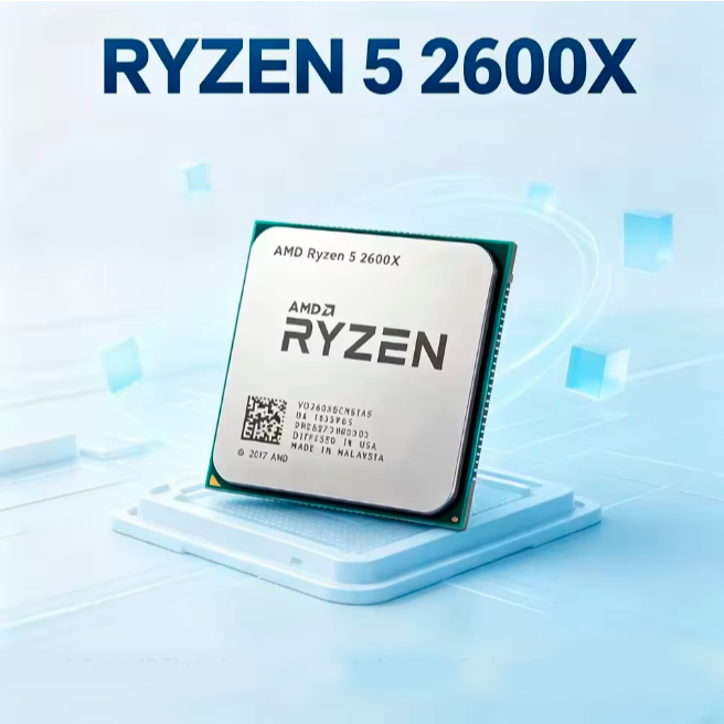 Processador AMD Ryzen™ 5 2600X, Ryzen 3 2200g, Ryzen 5 1500x  Ryzen gamer