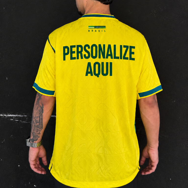 Camisa do Brasil Camiseta do Brasil Seleção Brasileira Torcida Patriota