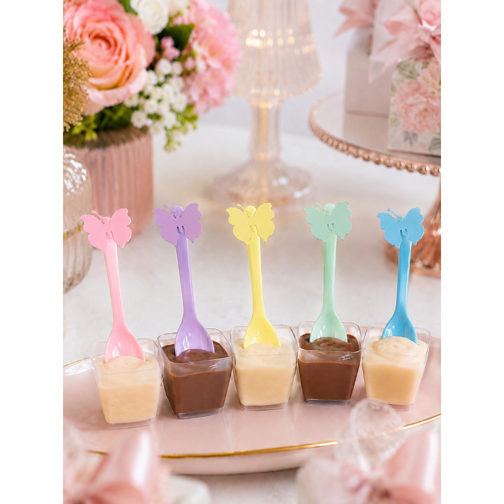 20 Borboletas de Papel 2cm Aplique Festa Jardim Encantado Bolo Cupcake Doces Decoração